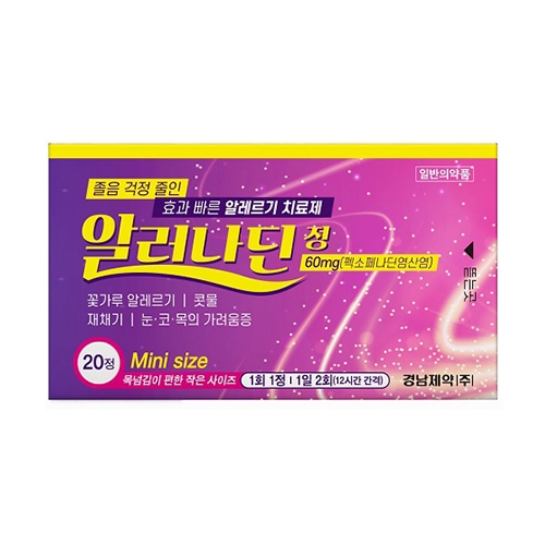 알러나딘정 60mg
